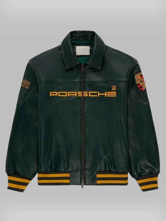 Midnight Crest Heritage Leather Jacket
