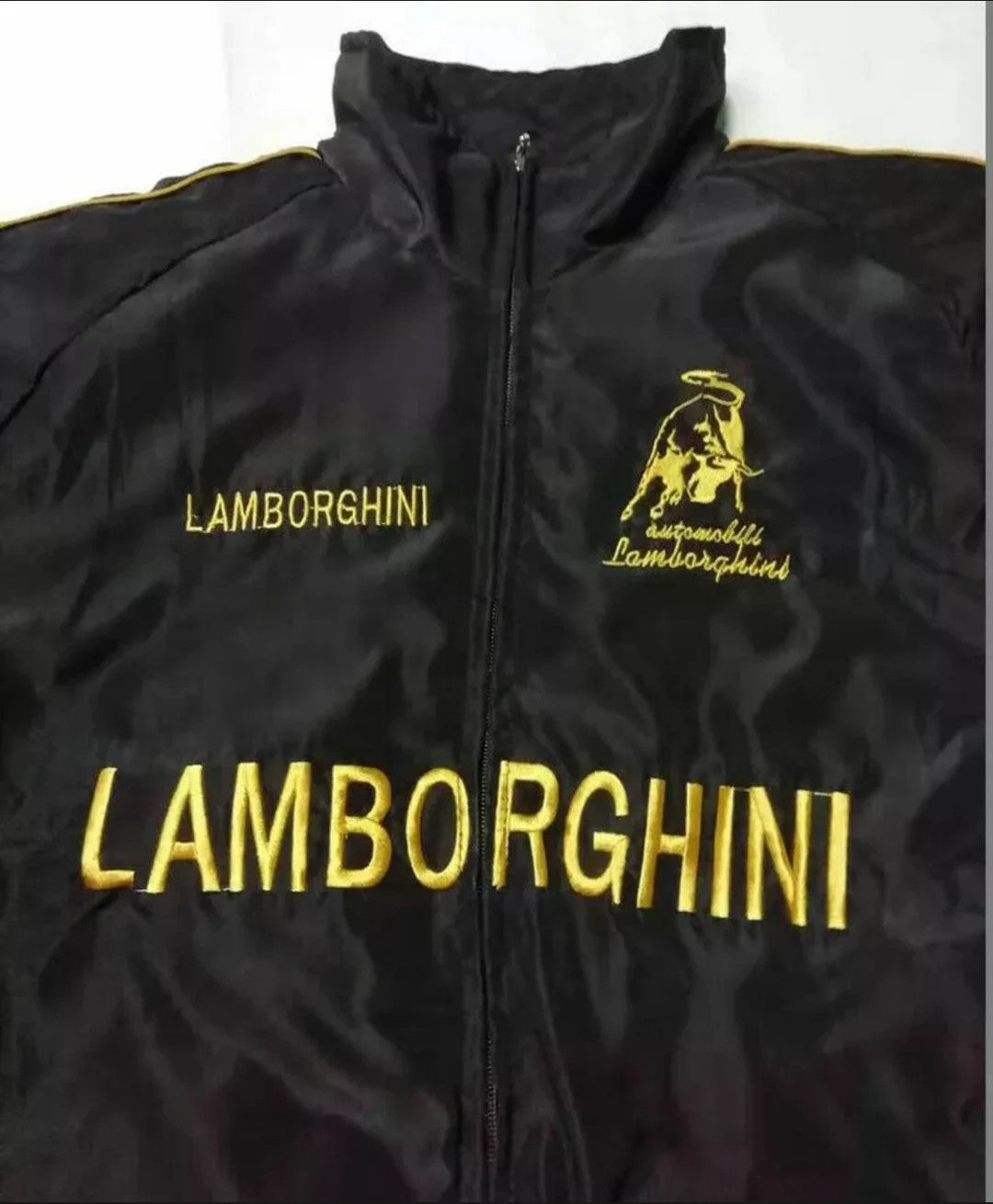 Lamborghini Embroidered Bomber Jacket