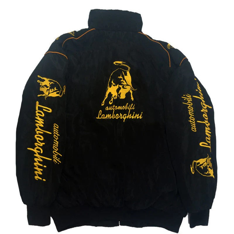 Lamborghini Embroidered Bomber Jacket