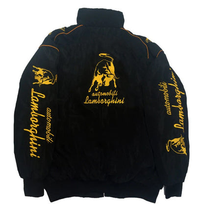 Lamborghini Embroidered Bomber Jacket