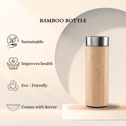 EcoZen Bamboo Thermal Bottle