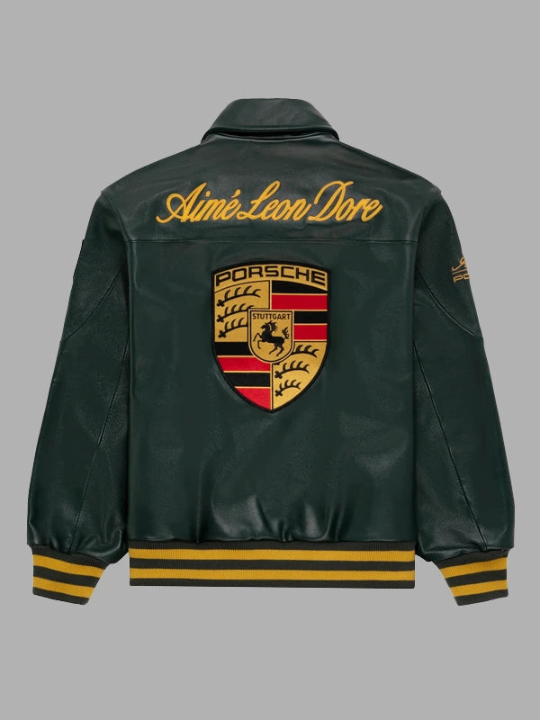 Midnight Crest Heritage Leather Jacket
