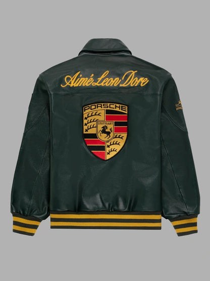 Midnight Crest Heritage Leather Jacket