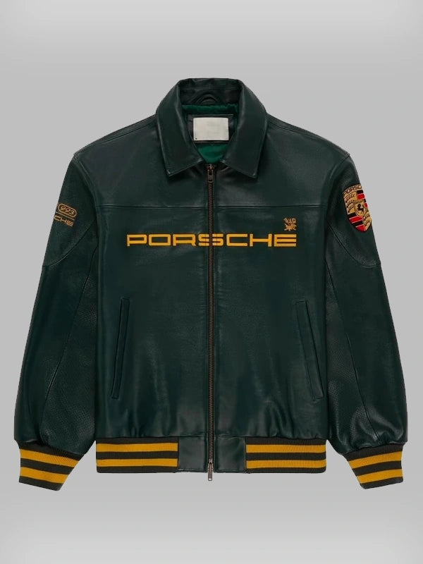 Midnight Crest Heritage Leather Jacket