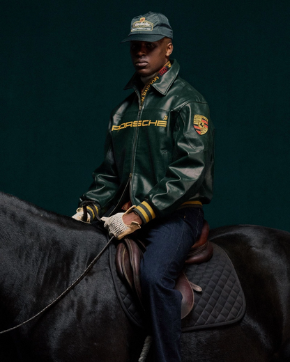 Midnight Crest Heritage Leather Jacket